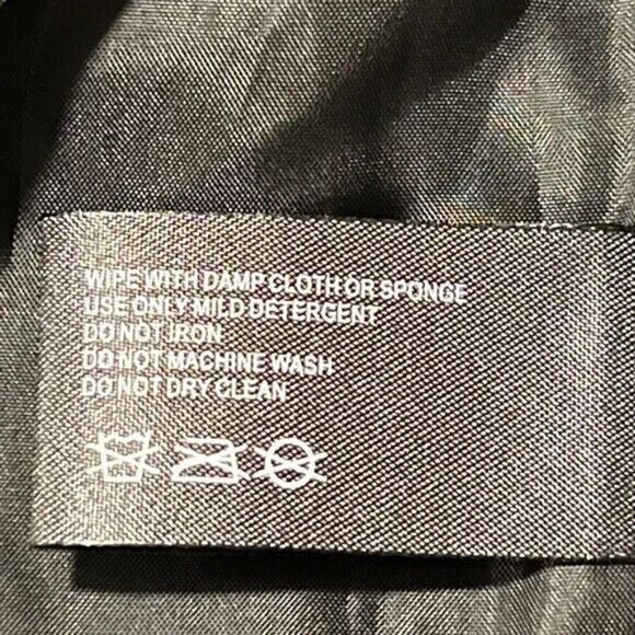 CoffeeShop Juniors Faux-Leather Fringe Moto Jacket Black Extra Small New - Picture 6 of 9